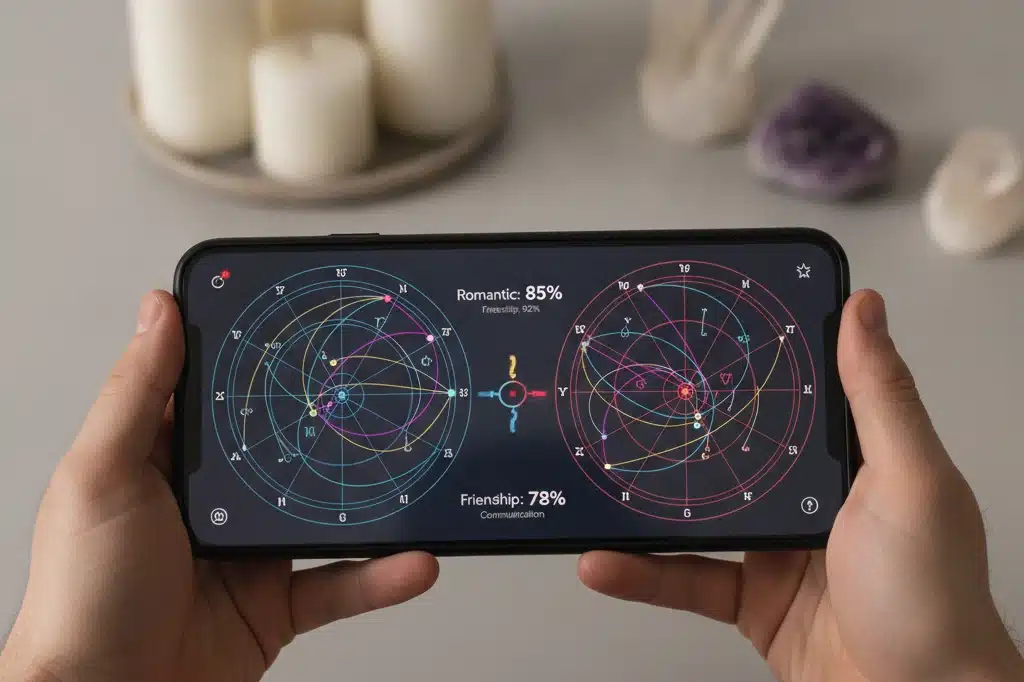 App de Compatibilidade Amorosa: Descubra a Sinastria do Seu Par