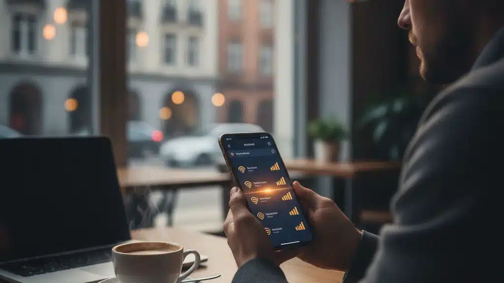 Conecte-se Gratuitamente: O App que Encontra Wi-Fi Livre ao Seu Redor!