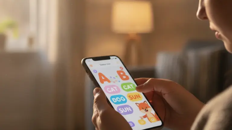 Aprenda a ler usando o celular em casa