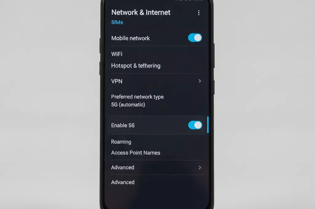 Ative a Rede 5G no Seu Celular
