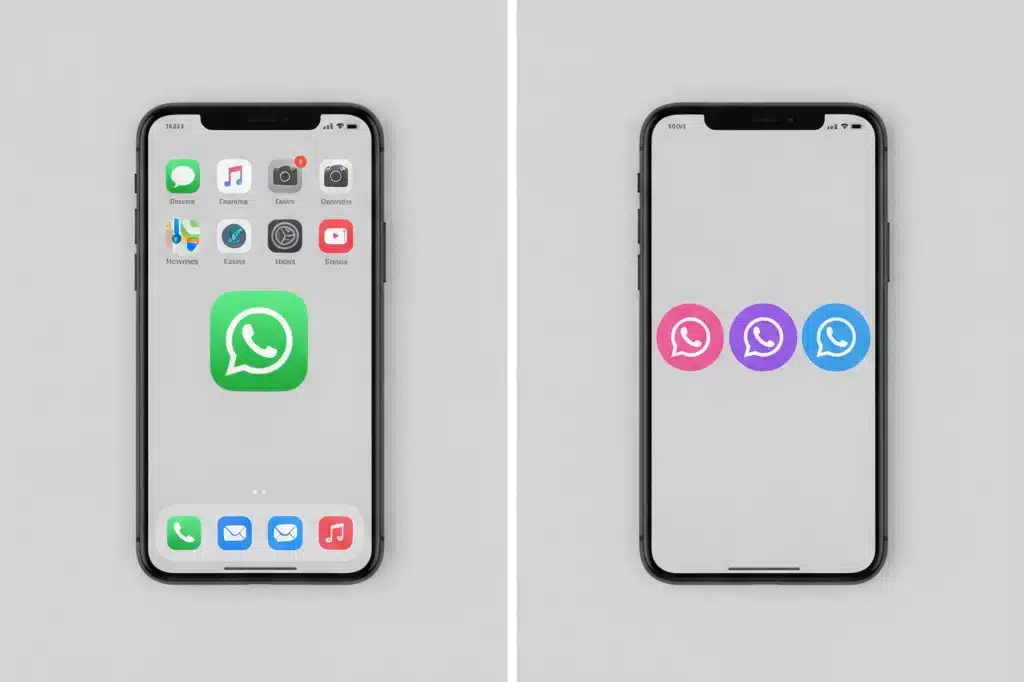 Deixe o WhatsApp Colorido
