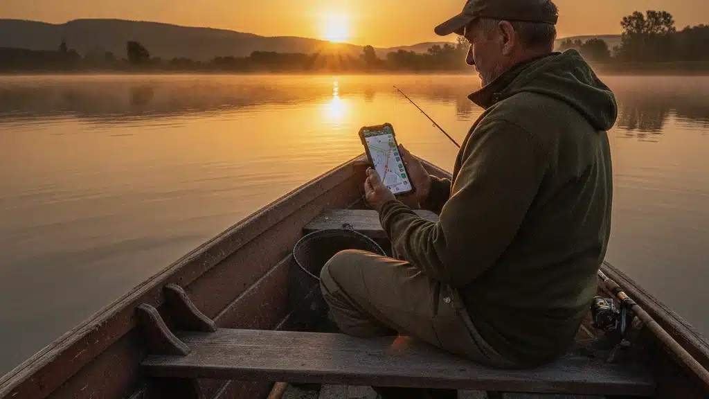 GPS para Localizar Peixe no Celular