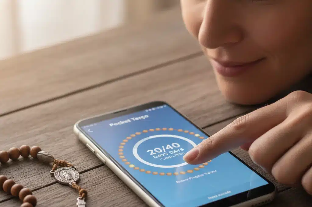 App Terço 40 Dias com São Miguel Arcanjo