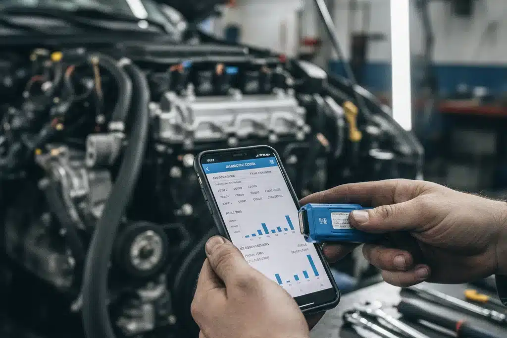 Escaneie seu carro toda manhã com o celular