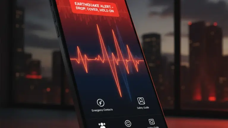 Saiba do terremoto antes de acontecer