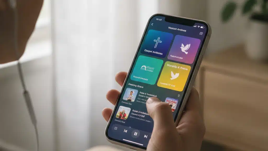 Quer ouvir música de adoração onde estiver? Descubra este app