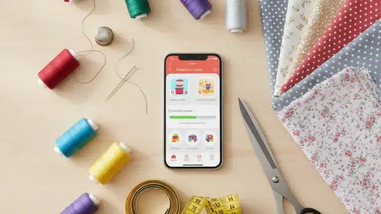 Aprenda a Costurar Grátis do Zero com Aplicativos