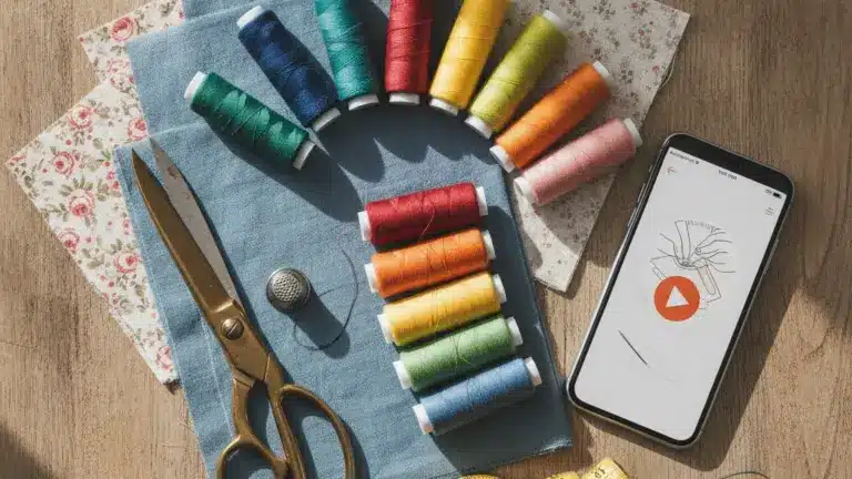 Descubra como aprender costura grátis pelo celular