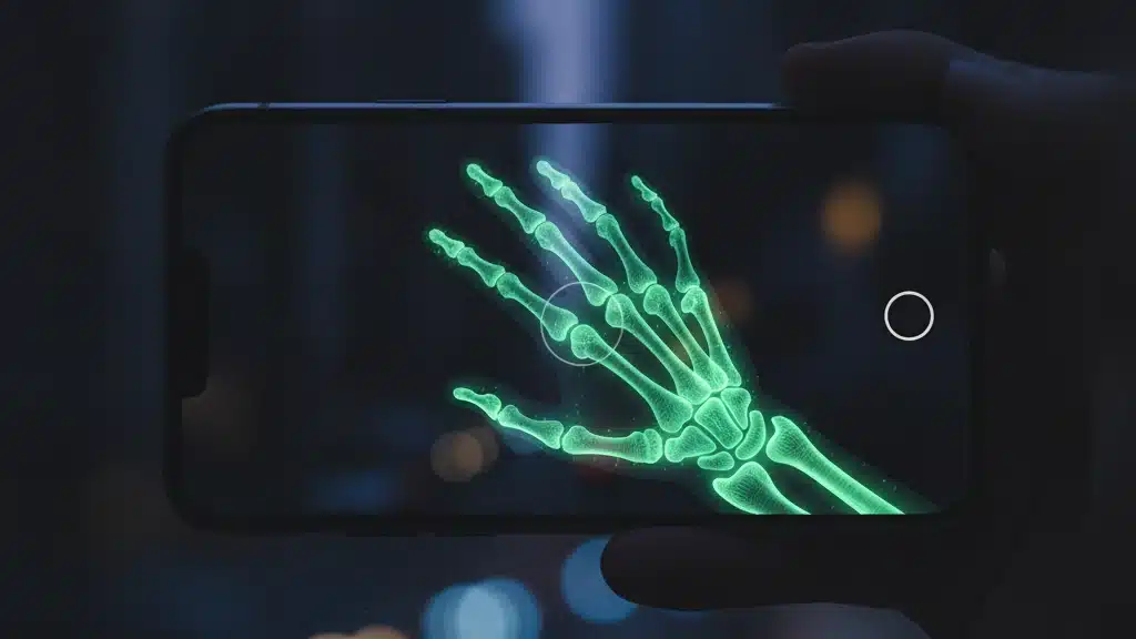 Seu Celular Cria Efeito Raio-X — Veja Como Funciona