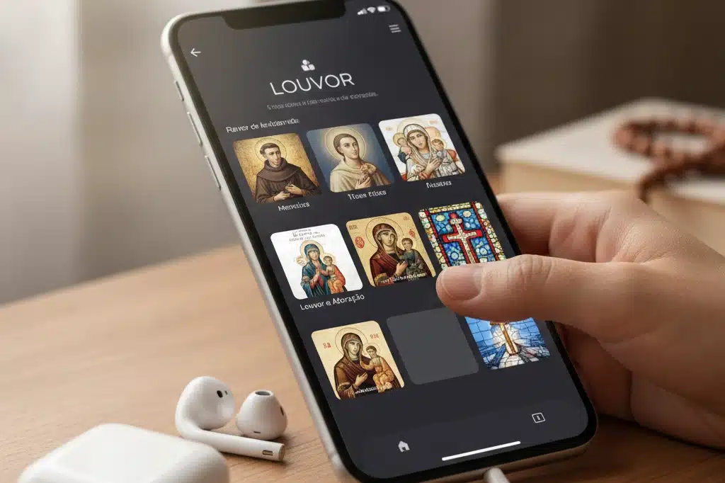 Louvores católicos no celular? Veja como ouvir