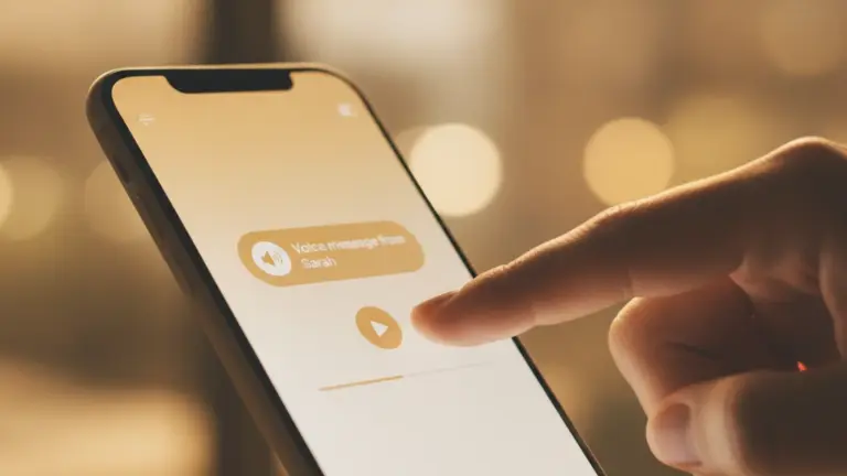Mensagem de voz privada: como ouvir e responder