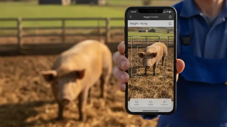 Pesar Porco pela Foto: App com IA que Calcula Peso Animal