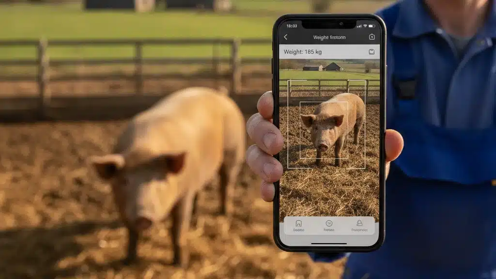 Pesar Porco pela Foto: App com IA que Calcula Peso Animal