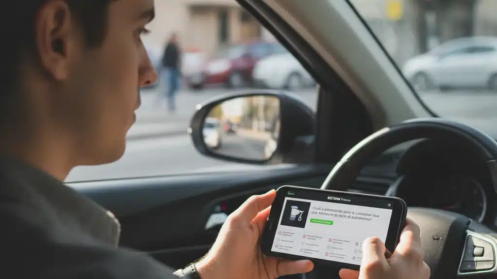 Prepare-se para o DETRAN com testes grátis pelo celular