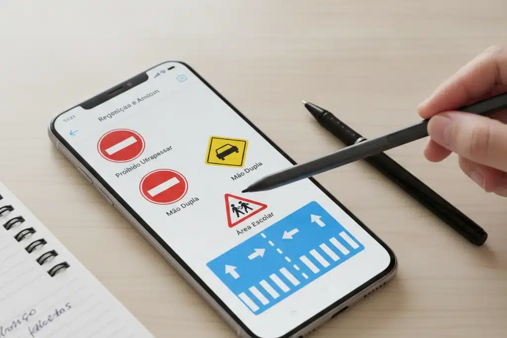 Prepare-se para o DETRAN com testes grátis pelo celular