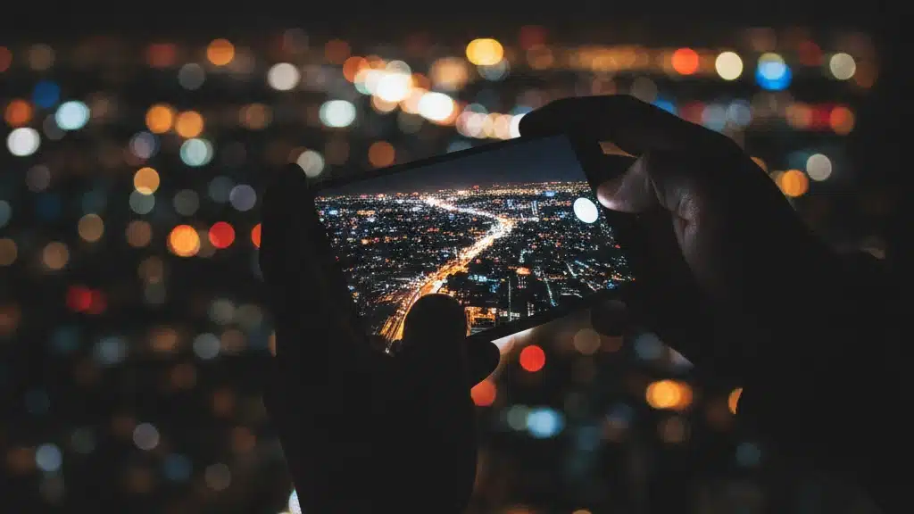 Seu Celular Revela Muito Mais no Escuro