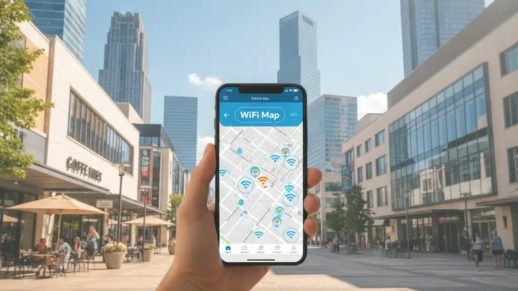 WiFi Grátis Perto de Você: Encontre Redes Agora